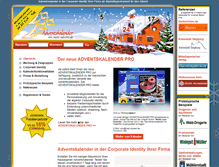 Tablet Screenshot of mein-advent.de